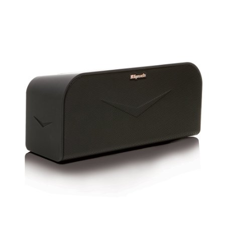 Klipsch KMC 1 Black Portable Speaker with Bluetooth, Black