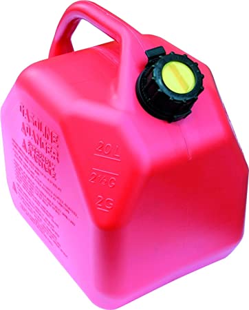 Scepter 20 Liter/5.3 Gallon Fuel Can, Red