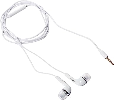 Samsung OEM 3.5mm Stereo Headset with Remote and Microphone for Samsung Galaxy Note 2 - Non-Retail Packaging - White