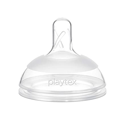Playtex Baby Naturalatch Comfort Nipples, Fast Flow, 2 Pack