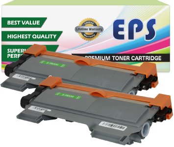 2 Pack EPS Replacement Brother TN450 Black Toner Cartridges