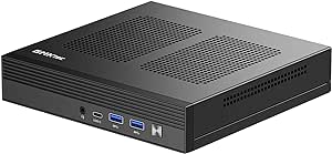 GMKtec Mini PC Intel Core i9-11900H(4.9GHz) 8C/16T M4, 16GB DDR4 Dual Channel 512GB M.2 NVMe SSD, Mini Computers 6 USB Ports, Dual LAN, Desktop Computer 4K Triple Display, WiFi6, BT5.2