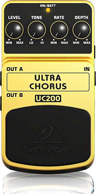 Behringer UC200 Ultimate Stereo Chorus Effects Pedal