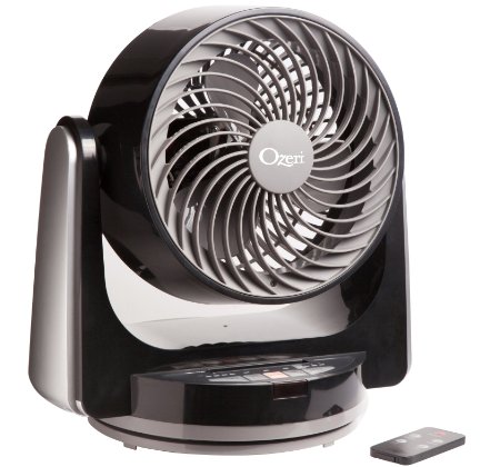 Ozeri Brezza III Dual Oscillating 10 High Velocity Desk and Table Fan