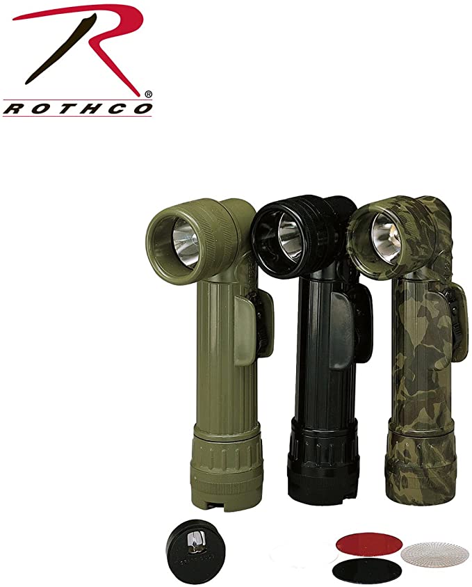 Rothco Gi ''D'' Anglehead Flashlight