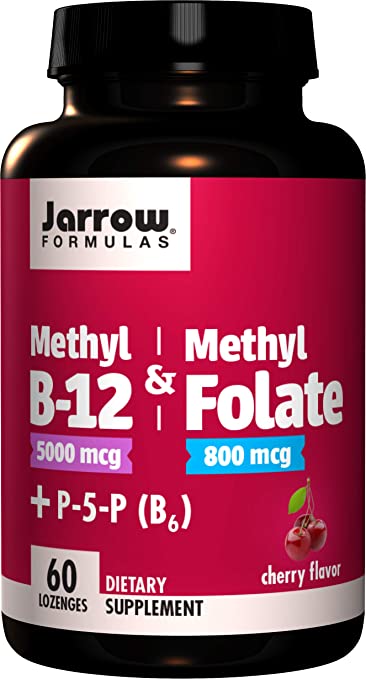 Jarrow Formulas B-12 Methyl Folate Supplements