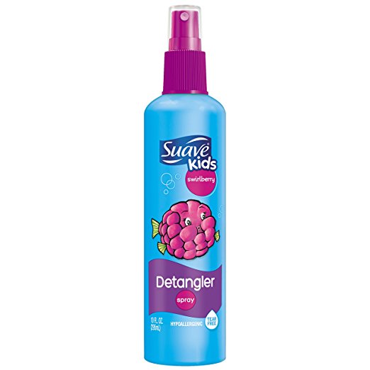 Suave Kids Detangler Spray, Swirlberry 10 oz (Pack of 6)