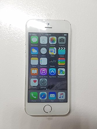 Apple iPhone 5S 16GB Factory Unlocked GSM Cell Phone - Silver/White