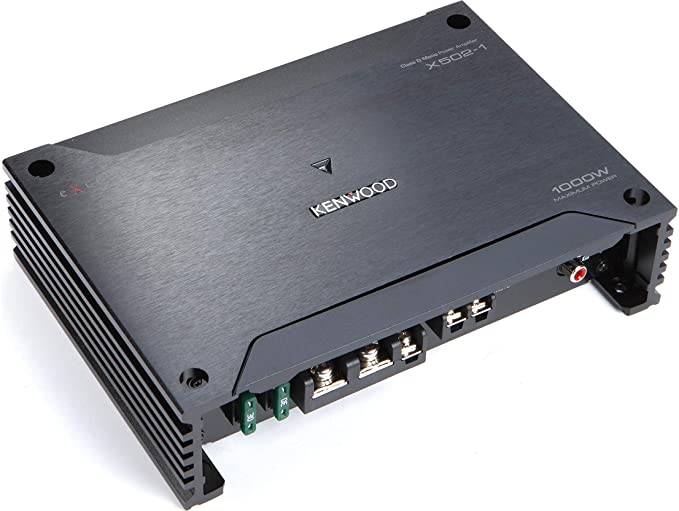 Kenwood Excelon X502-1 Class D Mono Subwoofer Power Amplifier