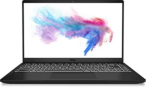 MSI Modern 14 Intel Core i5 10th Gen - (14 inches, 8 GB/512 GB SSD/Windows 10 Home) Modern 14 B10MW-220IN Thin and Light Laptop (Black, 1.3 kg)