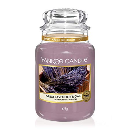 Yankee Candle Classic Large Jar, Dried Lavender and Oak