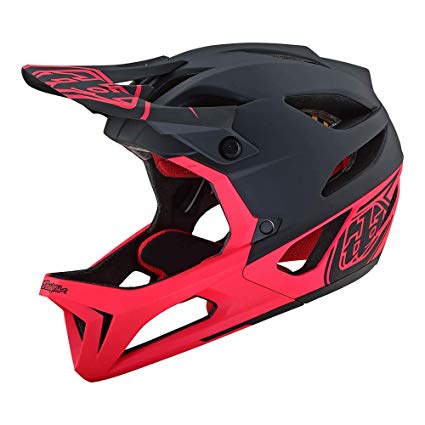 Troy Lee Designs Stage Full Face Mountain Bike Adult Helmet with MIPS and TLD Shield Logo