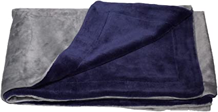 PetBed4Less Premium 100% Waterproof Silky Soft Throw Dog Blanket Cat Blanket with Reversible Duo Layers
