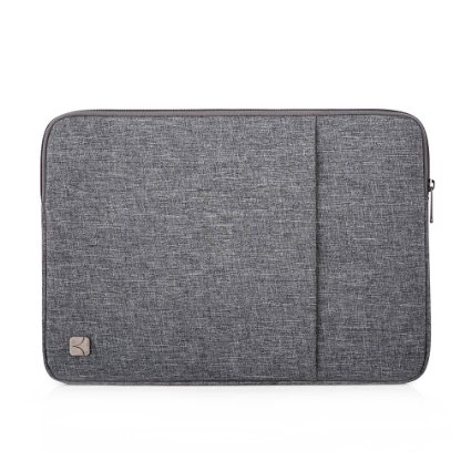 CAISON 13.3" Laptop Sleeve Case Pouch Protector Cover Bag Apple 13 inch Macbook Pro 13.5" Microsoft Surface Book (Grey)