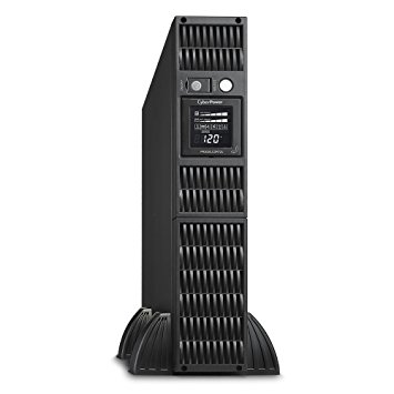 CyberPower PR3000LCDRT2U Smart App Sinewave UPS System, 3000VA/2700W, 9 Outlets, AVR, 2U Rack/Tower