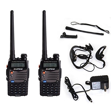 Baofeng UV5RA Two Way Radio (Black)