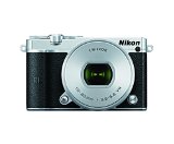 Nikon 1 J5 Mirrorless Digital Camera w 10-30mm PD-ZOOM Lens Silver