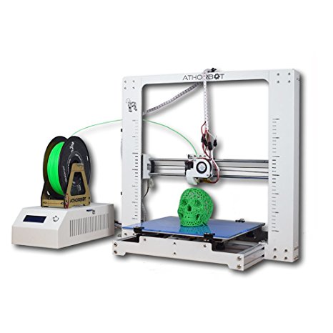 Athorbot Brother 3D Printer 24V Ready to Print PLA ABS Nylon TPU Large Build Size 11.81”x 11.81”x11.81”