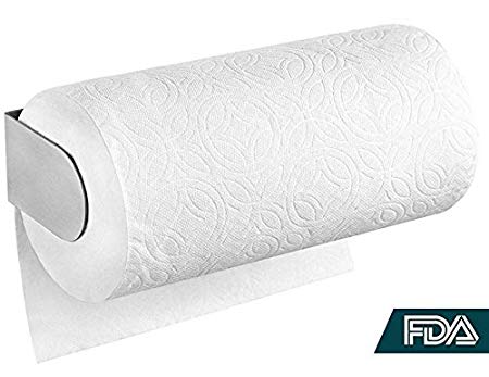 Paper Towel Holder Rv Wall - Paper Towel Holder Under Cabinet, Paper Towel Dispenser, Stainless Steel Mount To Kitchen, Countertop, Pantry, Laundry, Bedroom, Bathroom, Garage, Storage, By Stone boomer