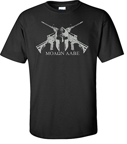 Black Helmet MOLON LABE T-shirt