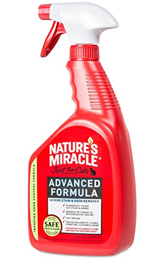 Nature's Miracle Just for Cats Advanced Stain And Odor Formula 128oz (Gallon)