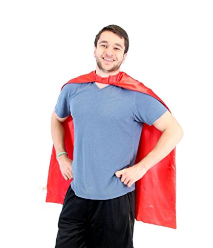 Reversible Adult Superhero Costume Capes