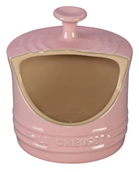 Le Creuset Stoneware Salt Crock, 10-Ounce, Hibiscus