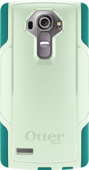 OtterBox Commuter Case for LG G4 - Retail Packaging - Sage Green/Light Teal (Not Compatible with Leather LG G4)