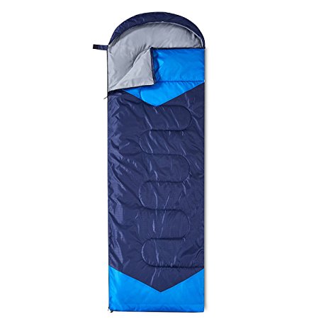 Mummy Sleeping Bag for Traveling, Camping, Hiking and Outdoor Activities,Lightweight Portable Comfort