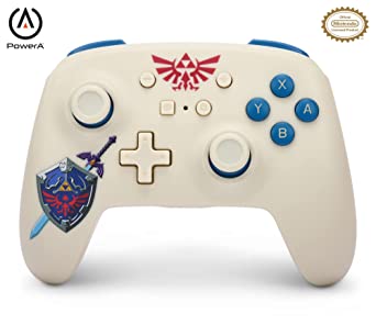 PowerA Wireless Controller for Nintendo Switch - Legend of Zelda Sworn Protector