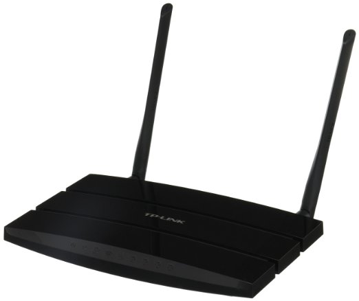 TP-LINK TD-W8970 Wireless N300 Gigabit ADSL2  Modem Router, 2.4Ghz 300Mbps, 802.11b/g/n, 2 USB, 5dBi Detachable Antennas, iPv6, Guest Network, 6000V Lightning Protection