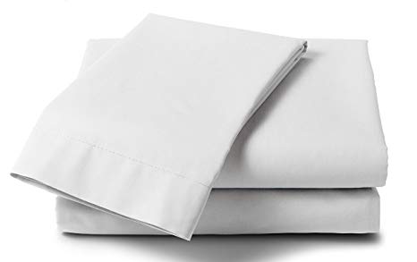 Bamboo Comfort Originals Bedding - Lightweight Micro-Bamboo 4 Piece Bed Sheet Set - Feel The Difference (True White, Double)