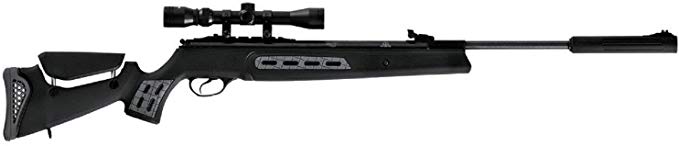Hatsan HC125SN22 125 Sniper Combo Air Rifle, .22, black