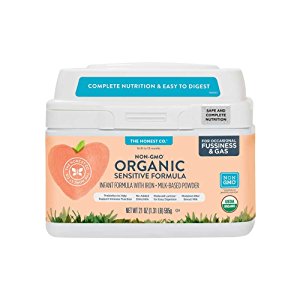 The Honest Co. Organic Non-GMO Sensitive Infant Formula for Occasional Fussiness & Gas, 21 Ounce