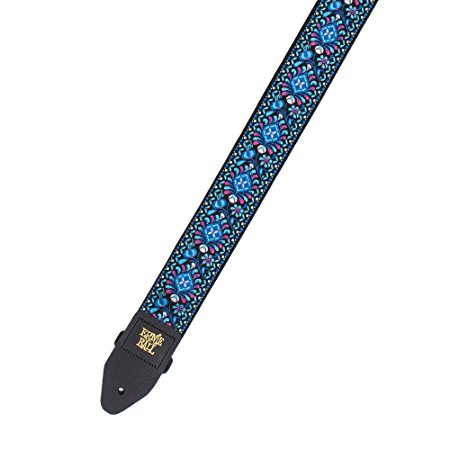 Ernie Ball Indigo Orchid Jacquard Guitar Strap