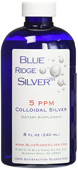 Blue Ridge Silver - 5 ppm 8 oz Colloidal Silver