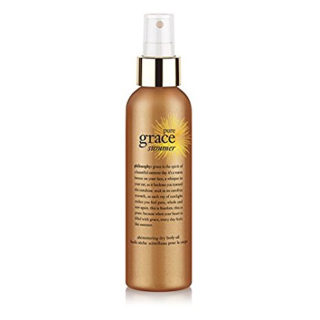 Philosophy pure grace summer shimmering dry body oil, 5.8 fl. oz