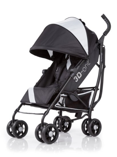 Summer Infant 3D One Convenience Stroller, Eclipse Gray