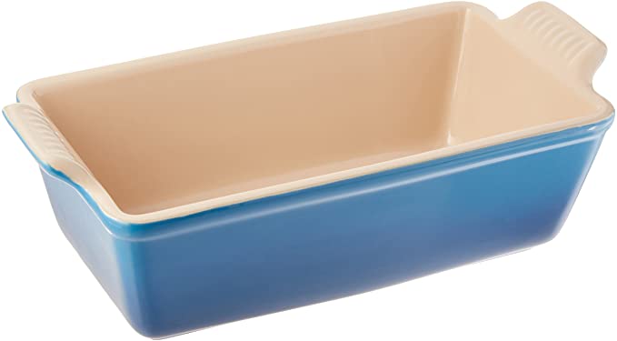 Le Creuset PG1049-2359 Heritage Stoneware Loaf Pan, 1 1/2qt, Marseille