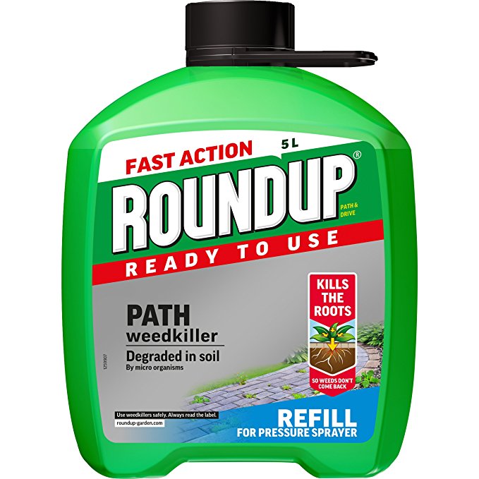Roundup Path and Drive Pump N Go Weedkiller refill, 5L