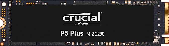 Crucial P5 Plus 1TB PCIe 4.0 3D NAND NVMe M.2 SSD, up to 6600MB/s - CT1000P5PSSD8