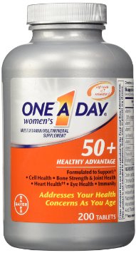 One A Day Women's 50 Plus Healthy Advantage 200 Tablets