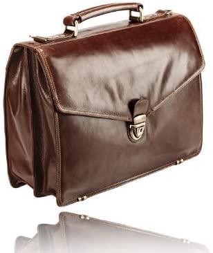 Visconti Men's Thor Front Lock Business Case, Brown, One Size