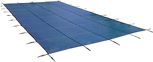 Blue Wave 18-ft x 36-ft Rectangular In Ground Pool Safety Cover - Blue