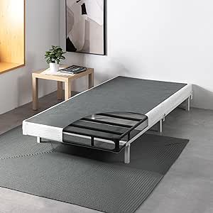 ZINUS 5 Inch Metal Smart Box Spring with Quick Assembly, Mattress Foundation, Strong Metal Frame, Easy Assembly, Twin XL