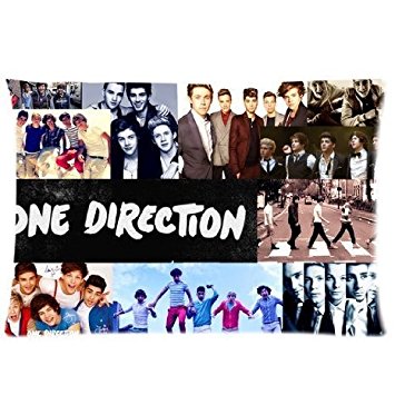 Creative Fashion 1D One Direction Custom Rectangle Pillowcase Pillow Cases Cover 20x30 inch (TWO side) cc-64