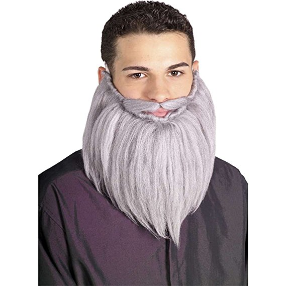 Rubie's Costume Co Men's Adult 8-Inch Beard and Mustache Set