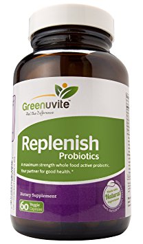 Multi Strain Natural Probiotic - 100% Vegan, Organic & Sugar Free. Contains 18 Grains Plus a Blend of 14 Powerful Probiotics. Fast Acting & effective! 60 Veggie Capsules