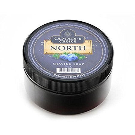 North Shaving Soap 5oz shave soap by Captain's Choice