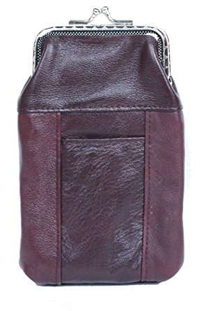Womens Leather Cigarette Case & Lighter Holder in Choice of Colors